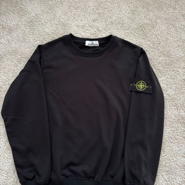 Stone Island schwarzes Sweatshirt
