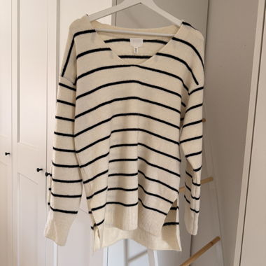 Striped H&M Oversize Sweater XS