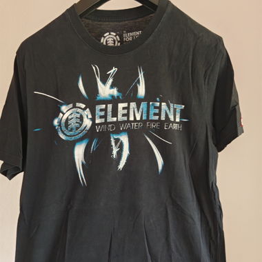T-shirt Element nero XL