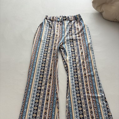 Pantalon pattes d'éléphant hippie / Taille M