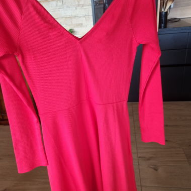 Rotes Sommerkleid S