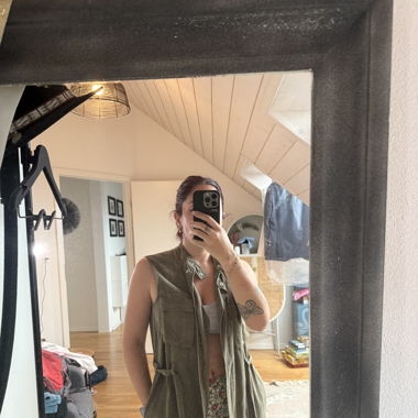 Gilet mi long Zara 