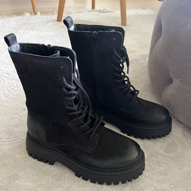 Bottes en daim