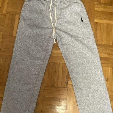 Grey Jogging Bottoms with Logo