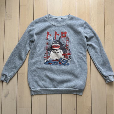 Totoro Sweatshirt grey