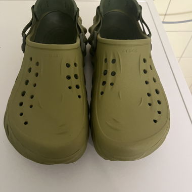 Khaki Crocs