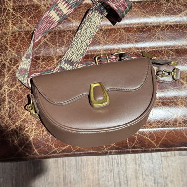 Sac bandoulière marron