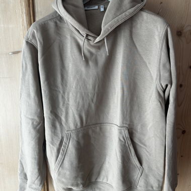 WEEKDAY Beige Hoodie L