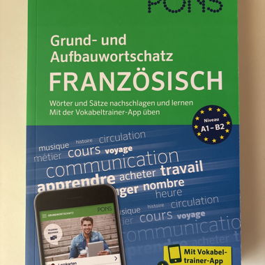 Libro di vocaboli PONS francese
