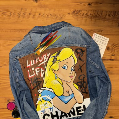 Hand-painted Denim Jacket 
