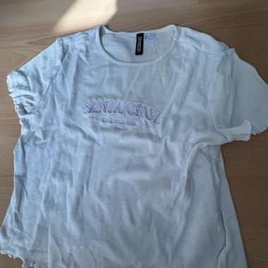 T-shirt H&M Santa Cruz crema S