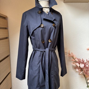 Navy spring coat