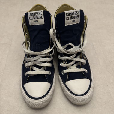Converse navy high-tops