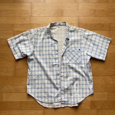 Chemise Esprit à carreaux manches courtes
