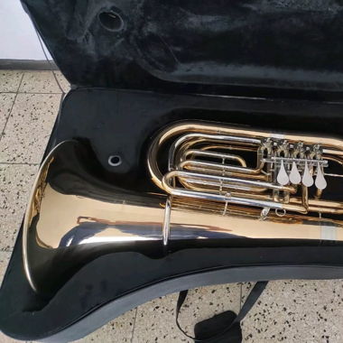 Bb-Tuba Andreas Eastman Goldmessing