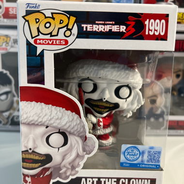 Funko POP! Terrifier 3 Art The Clown with Chainsaw