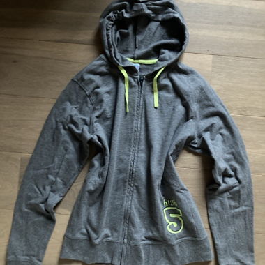 Veste de survêtement grise