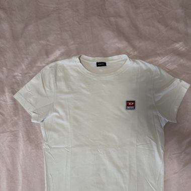 Weisses Diesel T-Shirt Grösse M Sommer Hit!