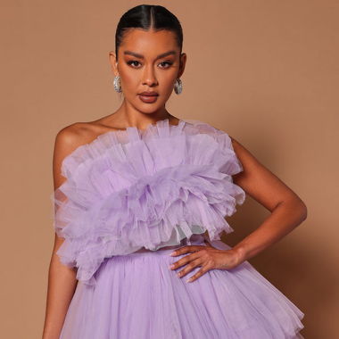 Tulle Mini Dress