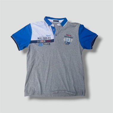 Mise Au Green retro sailing poloshirt