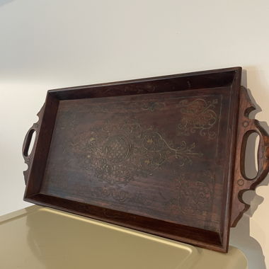 Oriental serving tray