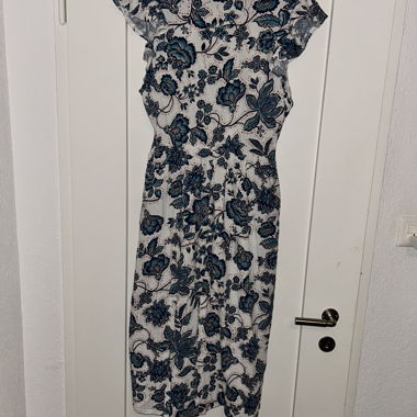 Langes Blumen Kleid