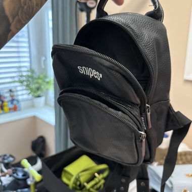 Schwarzer Snipes Mini-Rucksack