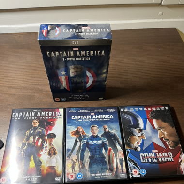 Captain America - Alle 3 Filme 