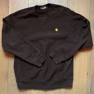 Felpa Carhartt nera taglia S