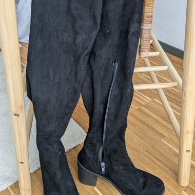 Stivali Overknee ASOS neri Taglia 38