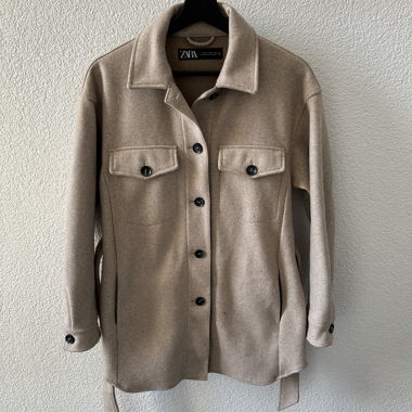 ZARA Beige Jacket XS