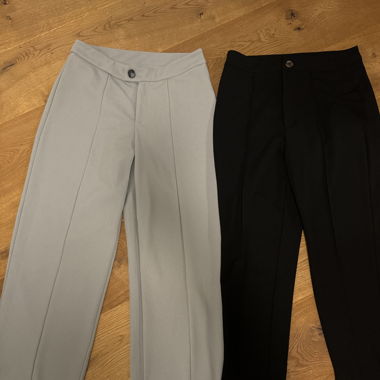 Pantalons élégants : gris et noir - excellent état !