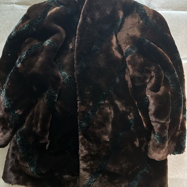 XXL (fake) Fellmantel 