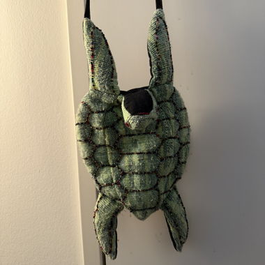 Sequin turtle bag 