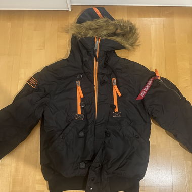 Alpha Industries Inc. Winterjacke Schwarz