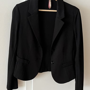 Blazer donna nero