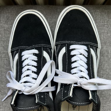 Vans Oldskool Schuhe schwarz/weiss, Grösse 39