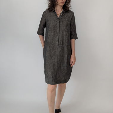 OPUS Linen Shirt Dress M