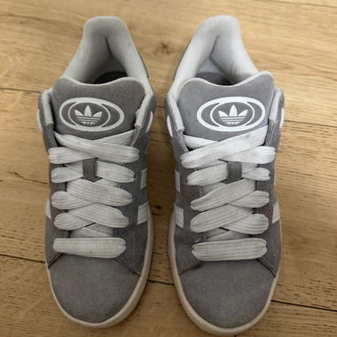Adidas Campus années 2000 Gris Blanc Gr. 38
