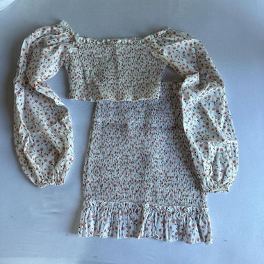cute set blouse and skirt