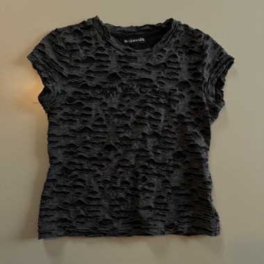 Black Knit Top