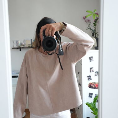 H&M Sweatshirt beige