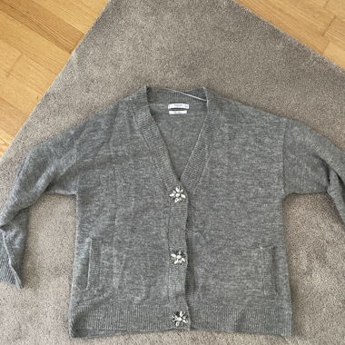 Cardigan in miscela di lana Mango