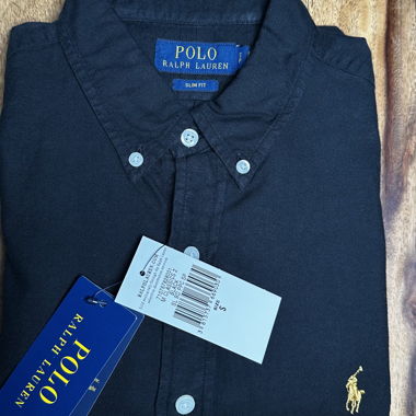 Camicia Polo Ralph Lauren, Slim Fit, nera, taglia S