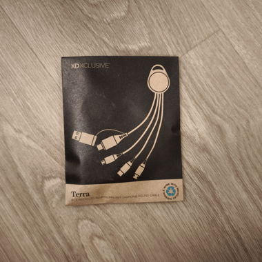 Charging cable with various connectors