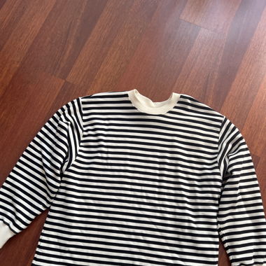 Gestreiftes Sweatshirt