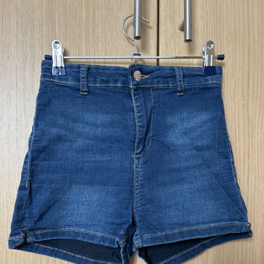 Short en denim