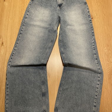 Grey Vintage Baggy Jeans