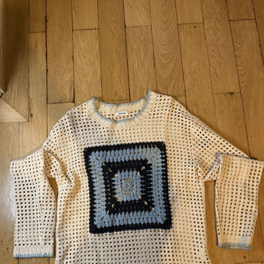 Pull en maille 100% coton