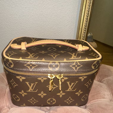 Louis Vuitton Nice Mini Toiletry Pouch Canvas